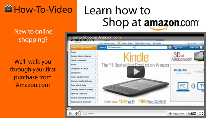 How to shop at Amazon.com